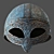 Viking Warrior Stainless Helmet 3D model small image 7