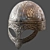 Viking Warrior Stainless Helmet 3D model small image 1