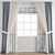 Polygonal Model Curtain: High Quality 3D Archive 3D model small image 1