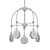 Elk Home Focal Point Chandelier 3D model small image 2