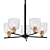 Regal Elegance: Monarch Chandelier 3D model small image 1