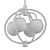 Elegant Craftmade Chandelier 3D model small image 2