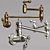 Heritage Collection: Waterstone & Kingston Faucets 3D model small image 6