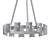 Romatti Sadless Chandelier (85cm) 3D model small image 2