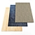  High Resolution Set of 5 Rugs 3D model small image 1