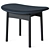 Title: Saga Lounge Stool: Modern Elegance for Your Space 3D model small image 1