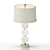 Elegant Alabaster Table Lamp 3D model small image 4