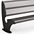 Title: Sleek Bench - Perfect for Modern Spaces 3D model small image 3