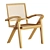 Rattan Armchair: Stylish and Comfortable 3D model small image 4