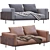 Luxury Minotti Brasilia Sofa 3D model small image 1