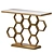 LUX-267 Hive Console - Wood/Metal, 100x75x40 cm 3D model small image 1