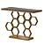 LUX-267 Hive Console - Wood/Metal, 100x75x40 cm 3D model small image 2