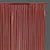 Elegant Mesh Drapery 3D model small image 4