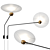 Saturn Swing Arm Lamp 3D model small image 1