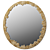  Crater Mirror: Exquisite Reflection by Porta Romana 3D model small image 1