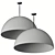 Modern Pascal Pendant Lamp 3D model small image 2