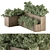 Concrete Plant Box Set 3D model small image 1
