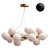 Enchanting Bean Chandelier 3D model small image 1