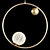 Lux Hoop Ring Pendant Lamp 3D model small image 3