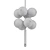 Modern Opulence: RONDURE Chandelier 3D model small image 2