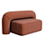 Sleek Moss 1800 Sofa: Elegant Comfort 3D model small image 1