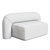 Sleek Moss 1800 Sofa: Elegant Comfort 3D model small image 3