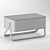 Sleek Sophistication: LYNCH Nightstand 3D model small image 2