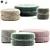 Trendy Lilo Ottoman: Stylish Fabric Pouf 3D model small image 1