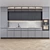 Sleek Terazzo Gray Kitchen 3D model small image 7