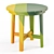 Modern Outdoor Side Table - Vista II 3D model small image 4