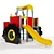 Title: Kompan Tractor Adventure Play 3D model small image 2