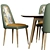 HER TABLE FERB CHAIR: Modern Elegance for Your Home 3D model small image 2