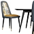 HER TABLE FERB CHAIR: Modern Elegance for Your Home 3D model small image 5