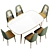 HER TABLE FERB CHAIR: Modern Elegance for Your Home 3D model small image 6