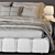 Luxurious B&B Italia Tufty Bed: Ultimate Comfort & Elegance 3D model small image 5