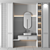 Modern Bathroom Set - RPM 11 3D model small image 4