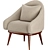 Tecni Nova Armchair: Stylish 2015 Design 3D model small image 1