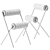 Sancal Dining Guest Chairs 3D model small image 2