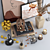 Elegant 11-Piece Decor Set 3D model small image 5