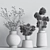 Elegant Vray Plants Bouquet 3D model small image 7