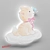 Whimsical Cloud Kitty Lamp 3D model small image 1