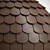 Premium Roof Tile Materials - 3 Color PBR - 4k 3D model small image 5
