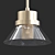 Sleek Paoli Pendant Light 3D model small image 1