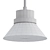 Sleek Paoli Pendant Light 3D model small image 2