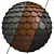 Versatile PBR Roof Tile Materials 3D model small image 1