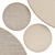 Elegant Circle Rugs | No. 238 3D model small image 1