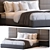 Modena Bed: Sleek and Contemporary 3D model small image 1