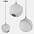 Modern Skye Pendant Ceiling Light 3D model small image 2