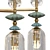 Elegant Odeon Light Bizet Chandelier 3D model small image 3