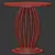 Elegant Milan Barrel Side Table 3D model small image 2